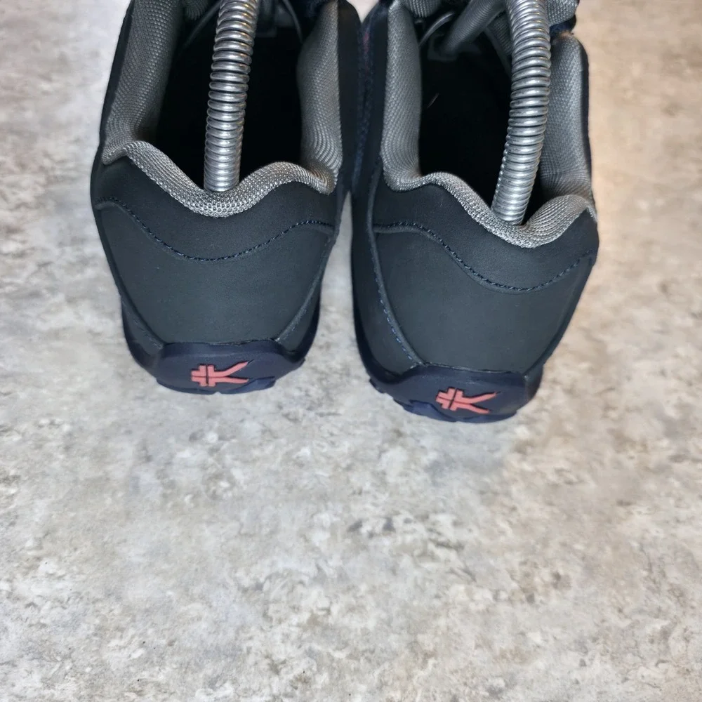 KURU Chicane‎ Comfort Sneakers Walking Hiking Womens 7.5 Blue Salmon Lace Up